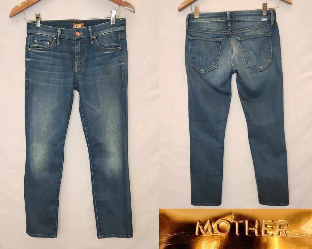Mother Jeans The Looker Crop Getaway Girl Women's 26X25.5 Skinny #J5937